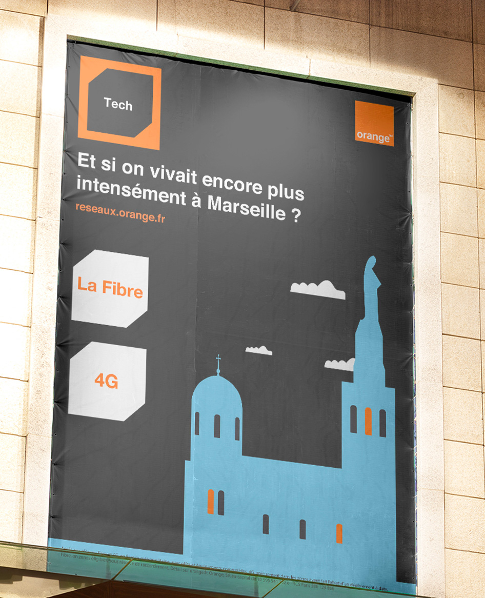 orange graphisme
